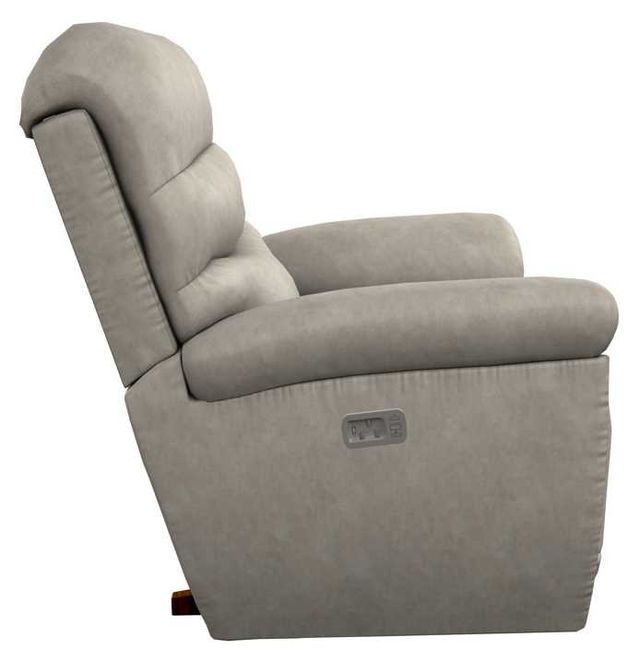 La-Z-Boy® Joshua Pebble Power Rocking Recliner with Headrest-2