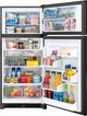 Frigidaire Gallery® 18.1 Cu. Ft. Top Freezer Refrigerator-Ebony Black-1