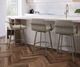 Amisco Customizable Tricia Swivel Bar Stool-1