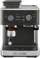 KitchenAid® Cast Iron Black Semi Automatic Espresso Machine with Burr Grinder-1