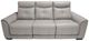Michael Amini® Mia Bella 3-Piece Dark Espresso/Gray Manual Reclining Sectional Sofa-1