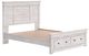 Signature Design by Ashley® Makidern Whitewash 68" Queen Panel Storage Bed-1