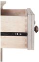 American Woodcrafters 2410 Sedona Cobblestone White Chest-2