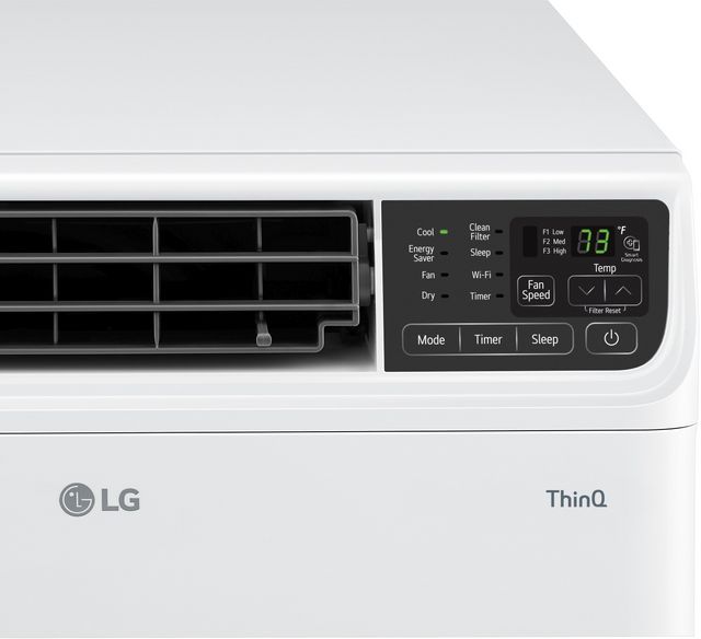 LG 8,000 BTU White Window Mount Air Conditioner-6