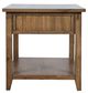 Jofran Inc. Claremont Light Brown End Table-1