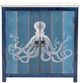 Crestview Collection Octopus Blue Cabinet-1