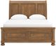 Signature Design by Ashley® Vandenmore Medium Brown Queen Storage Sleigh Bed-2