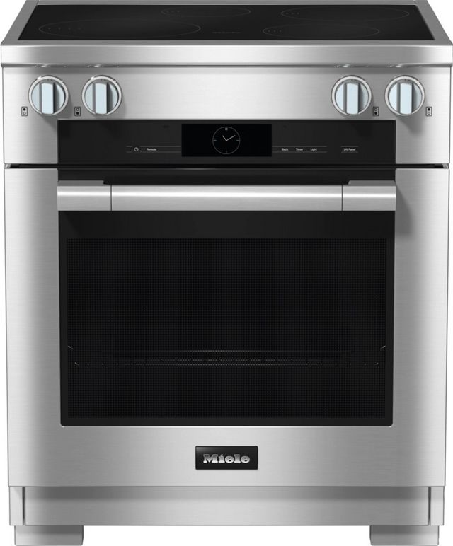 Miele 30" Clean Touch Steel Pro Style Induction Range 