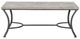 Powell® Enzo 3-Piece Marble Top Occasional Set with Coal Base-1