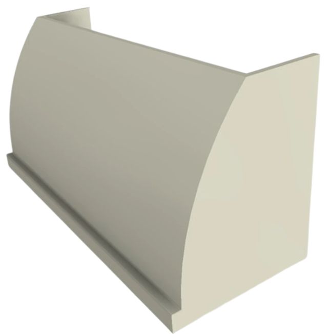 Vent-A-Hood® 60" Biscuit Wall Mounted Range Hood-2