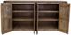 International Furniture Direct Balam Brown Console-3