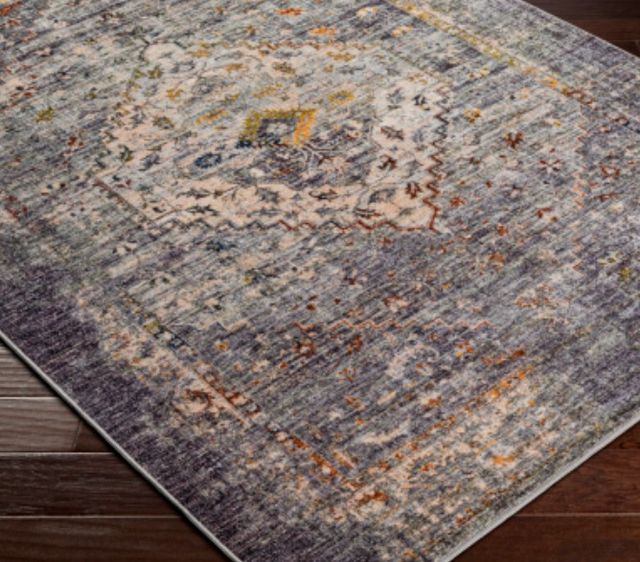 Surya Jefferson Gray 4'x6' Area Rug-1