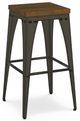 Amisco Customizable Upright Backless Bar Stool-0
