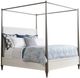 Tommy Bahama® Furniture Ocean Breeze Coral Gables White California King Poster Bed-0