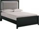 Signature Design by Ashley® Maeling Black Full Upholstered Panel Bed-0