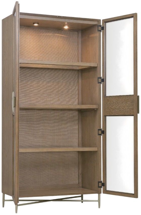 Hooker® Furniture Sonnet Wren Display Cabinet-3