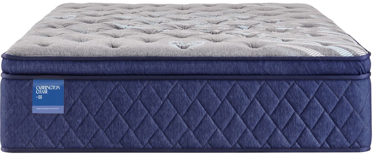 Sealy® Carrington Chase Spring Midnight Cove 14" Innerspring Soft Euro Pillow Top Queen Mattress