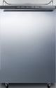 Summit® 5.6 Cu. Ft. Stainless Steel Beer Cooler/Kegerator-0