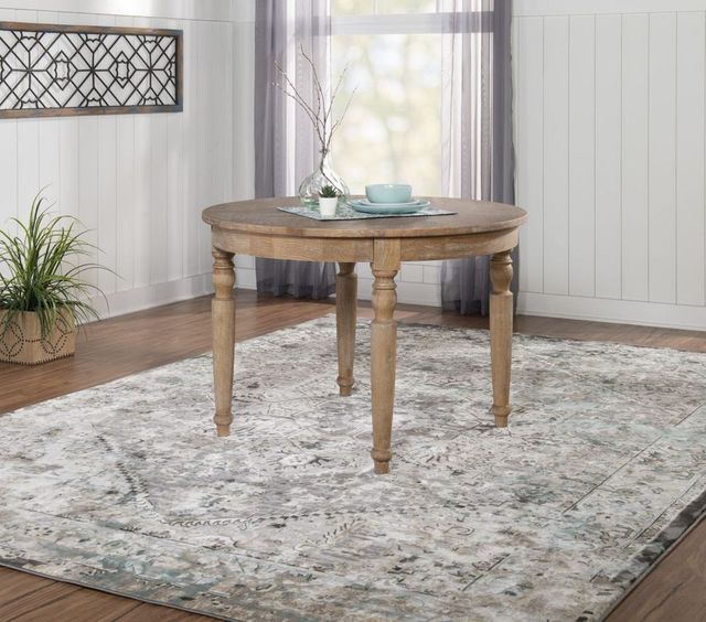 Linon Shiraz Light Natural Brown Dining Table-1