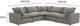 TOV Furniture Cali 5-Piece Slate Modular Sectional-2