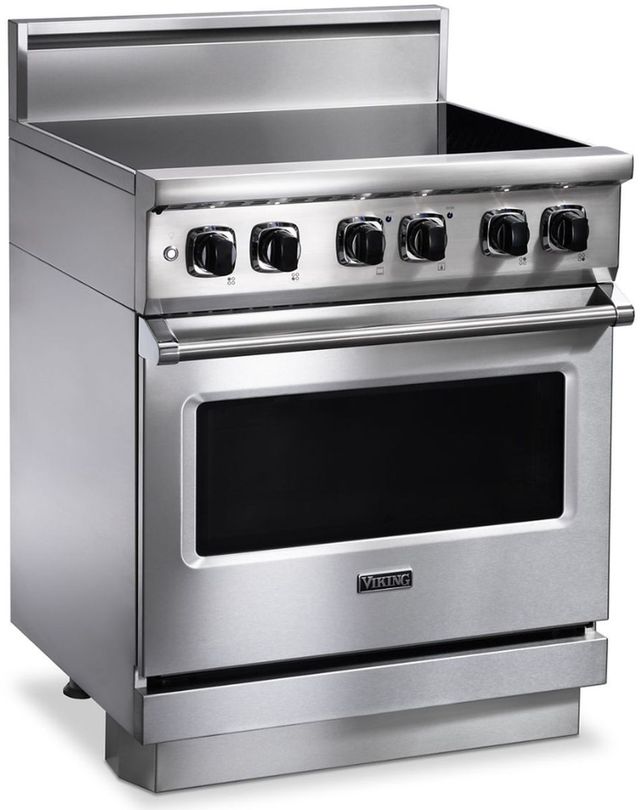 Viking® 30" Cypress Green Freestanding Induction Range-1