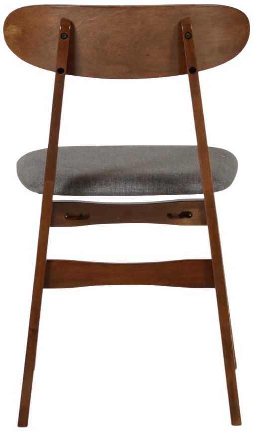 New Classic® Home Furnishings Morocco Dark Gray/Walnut Dining Side Chair-4