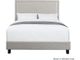 Elements International Erica Heirloom Gray Twin Bed-0