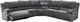 Signature Design by Ashley® Clonmel 5-Piece Charcoal Manual Reclining Sectional-0