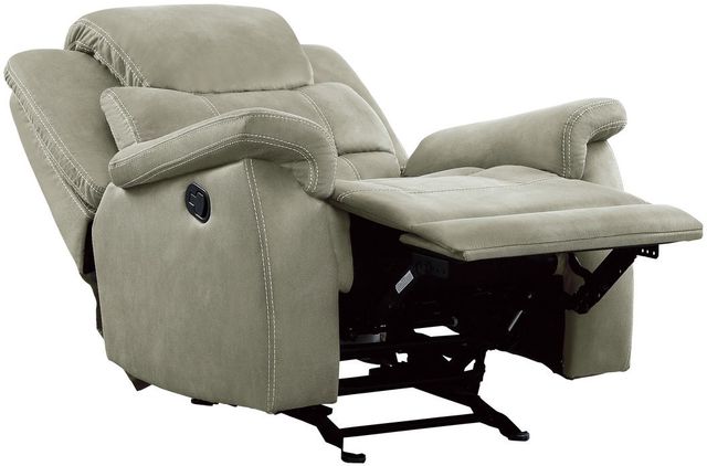 Mazin Furniture Shola Gray Glider Reclining Chair-1