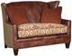 King Hickory Customizable Athens Leather Settee-0