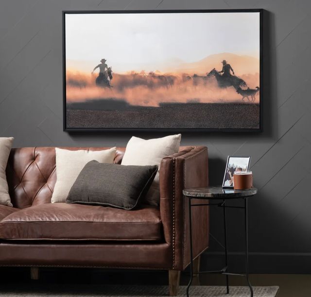 Crestview Collection Dutton Brown Wall Art-1