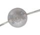 A & B Home Black/White Bullet Shape Floor Lamp-3