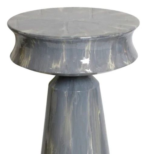 StyleCraft Dappled Dove Side Table-1