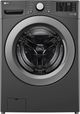 LG 5 Cu. Ft. Middle Black Front Load Washer-0