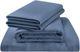 Tempur-Pedic® 4-Piece Vintage Indigo Rayon California King Sheet Set-0
