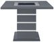 Global Furniture USA Monaco 7-Piece Dark Gray Occasional Table Set-4