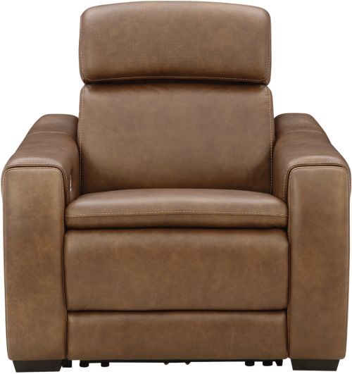 Signature Design by Ashley® Crowell Saddle Power Recliner with Adjustable Headrest-4