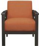 Mazin Furniture Herriman Orange Accent Chair-1