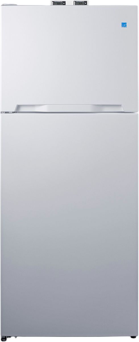 Summit® 28" 14.3 Cu. Ft. White Counter Depth Top Freezer Refrigerator-0