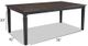 Intercon Glennwood Charcoal Dining Table with Rubbed Black Base-2