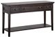 Magnussen Home® Westley Falls Graphite Sofa Table-0