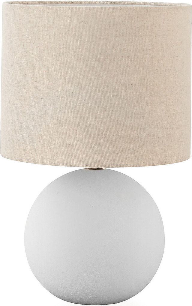 Monarch Specialties Inc. 16"H Cream Ceramic Table Lamp-0