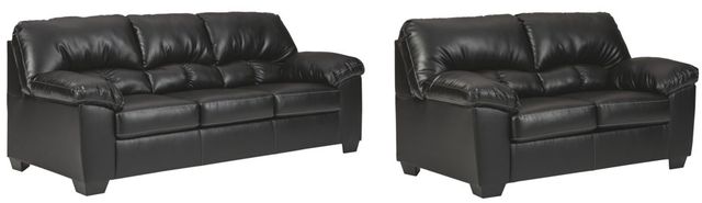 Benchcraft® Brazoria 2-Piece Black Living Room Set-0