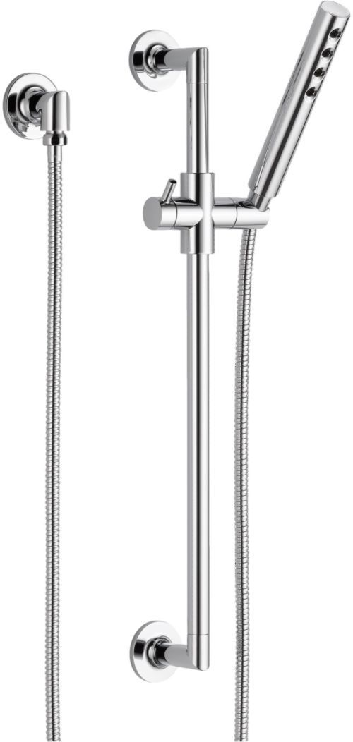 Brizo Odin® Polished Chrome Slide Bar Handshower With H2OKinetic Technology-0