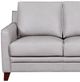 Leather Italia™ Cambria Stanton Gray Loveseat-1