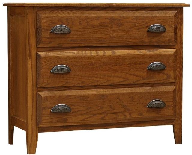 Wolfcraft Furniture Summit Brown Wide Bachelor Chest-0