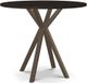 Amisco Customizable Asterisk 48" Round Bar Table with Metal Stand-0