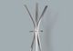Monarch Specialties Inc. 72" Silver Metal Coat rack-3