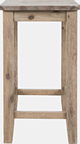 Jofran Inc. Eastern Tides Bisque Backless Counter Stool-2