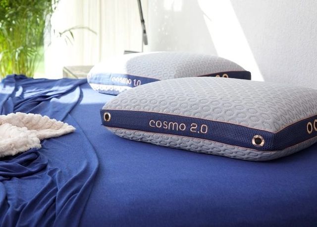 BEDGEAR® Cosmo Performance® Shredded Foam/Polyester Fiber Blend 2.0 Medium Firm King Standard Pillow-3